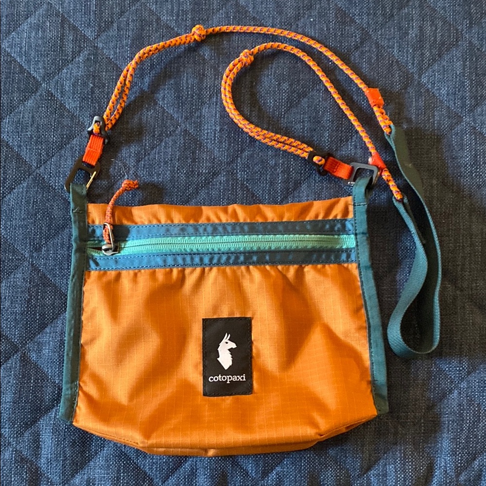 Cotopaxi Multicolor Crossbody Bag with Adjustable Strap